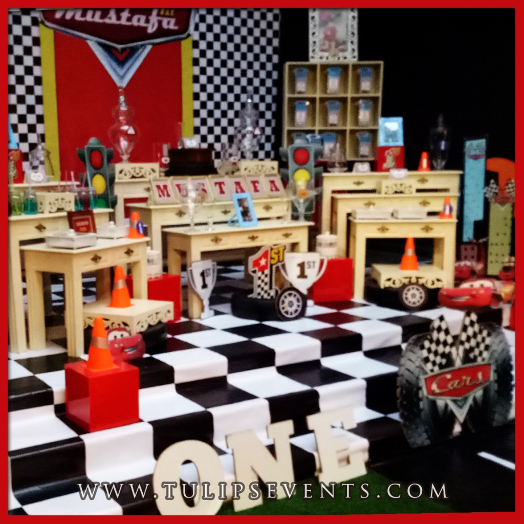 Disney Cars Theme Party Decor Tulips Events in Pakistan (1)