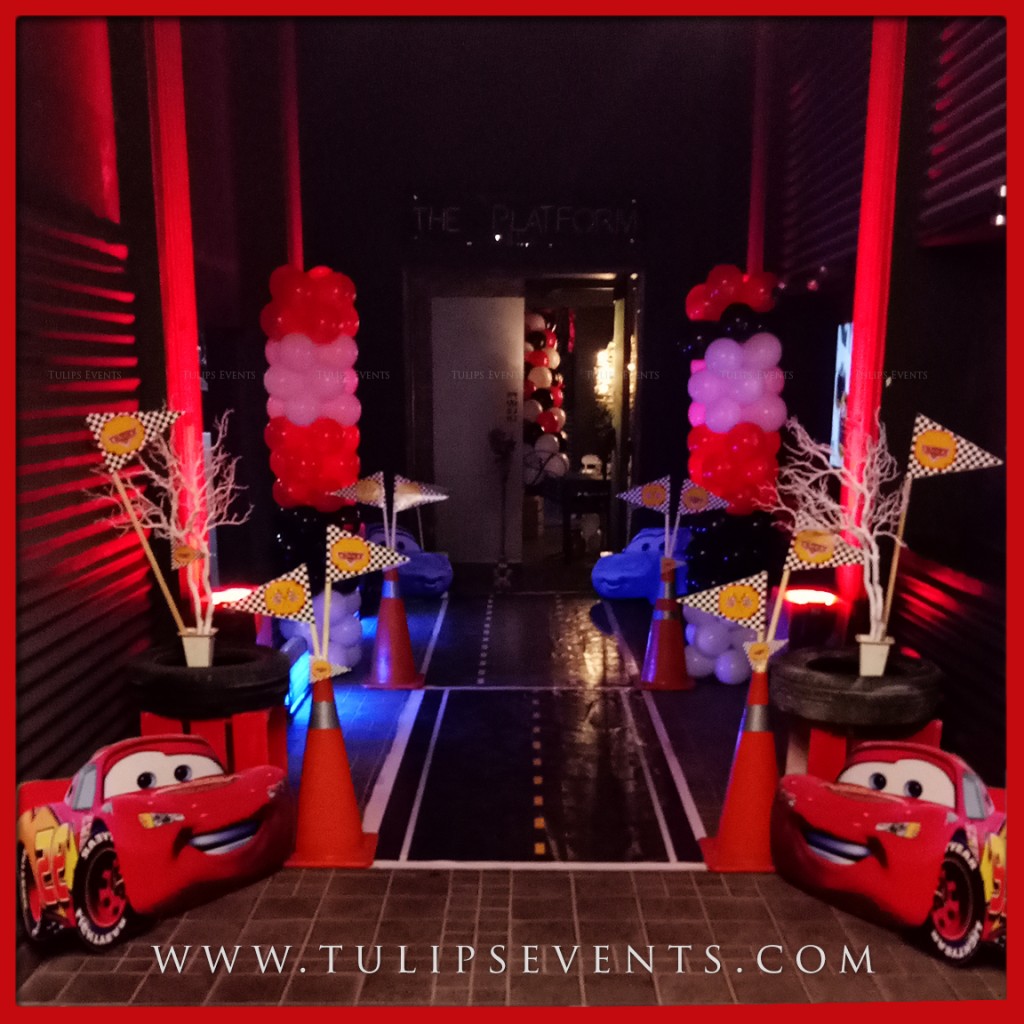 Disney Cars Theme Party Decor Tulips Events in Pakistan (4)