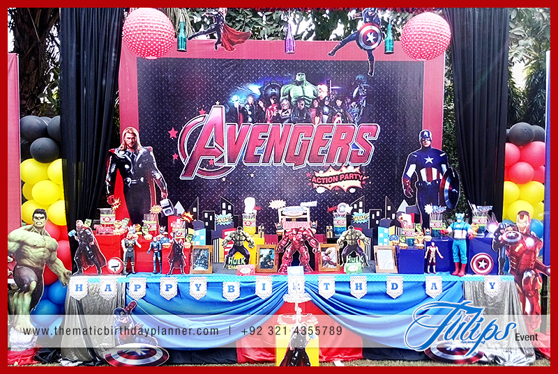Avengers Themed Party Best Birthday Party Planner in