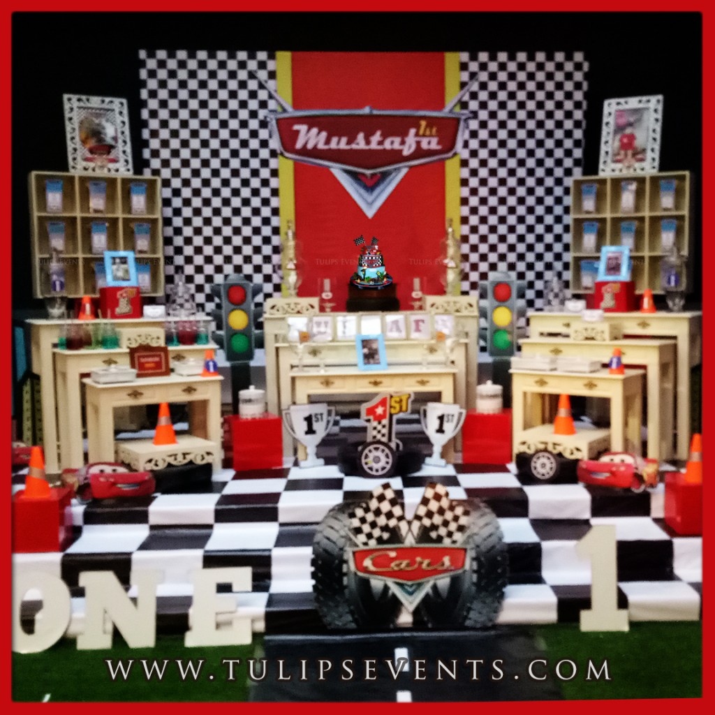 Disney Cars Theme Party Decor Tulips Events in Pakistan (3)