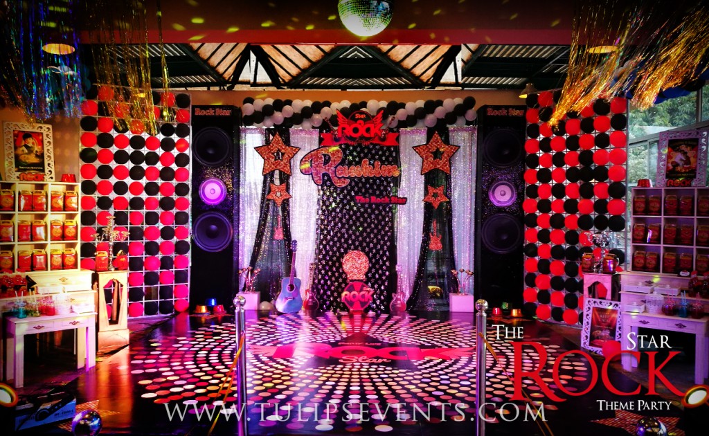 Rock Star Theme Party decor ideas in Pakistan (3)