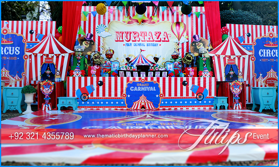 Circus Theme Carnival Party Decor ideas in Pakistan (4)