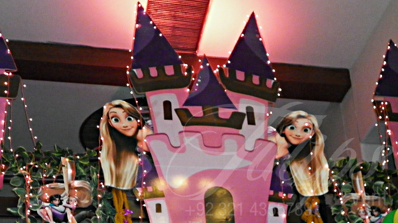 Rapunzel Tangled Themed Birthday Party Planner In Pakistan