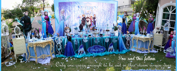 Frozen Girls Birthday Party Theme Decoration Ideas Pakistan