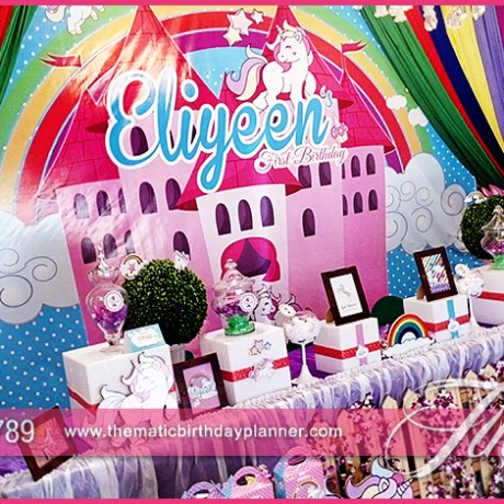 unicorn rainbow party theme