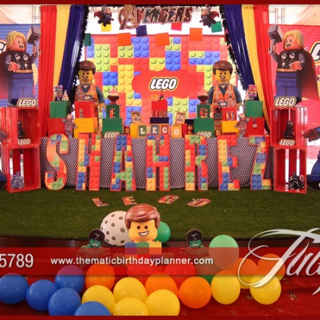 LEGO Superhero Theme Party