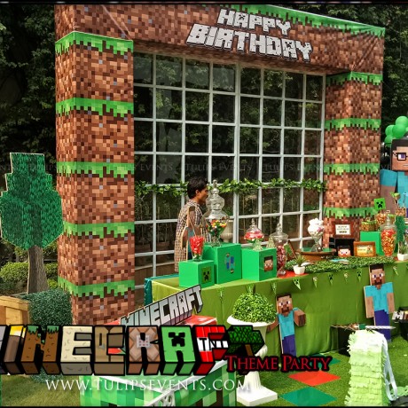 Minecraft Birthday Party Theme