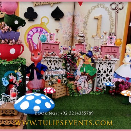 Alice in Wonderland Theme Birthday