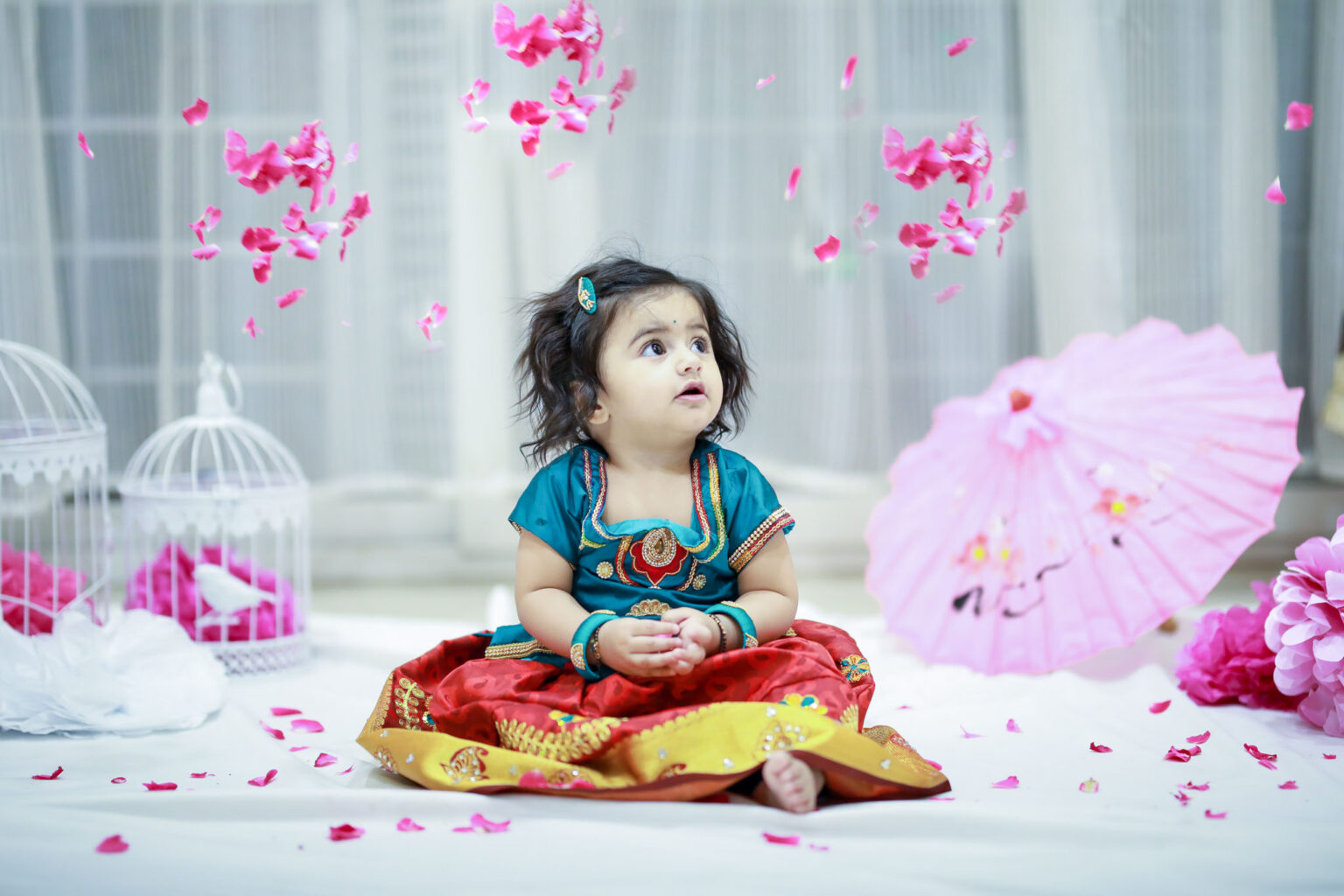 Baby Birthday Photoshoot Ideas