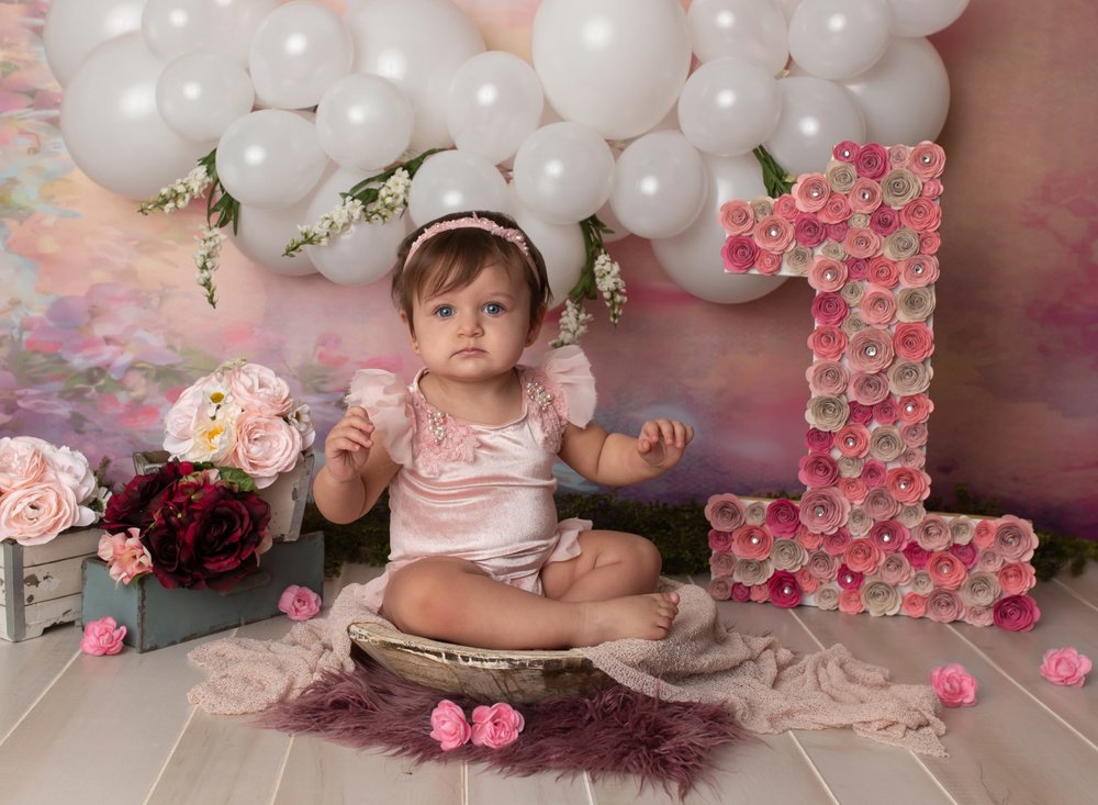 Baby Birthday Photoshoot Ideas At Home
