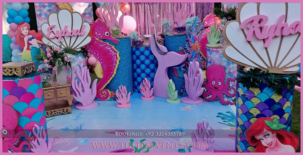 Mermaid Under The Sea Party decoration ideas